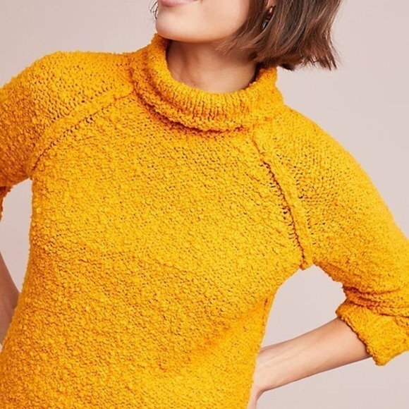 Moth x Anthropologie Juliette Turtleneck Sweater S - Picture 2 of 11